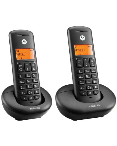 MOTOROLA E202 Telefono DECT Call Blocking Duo