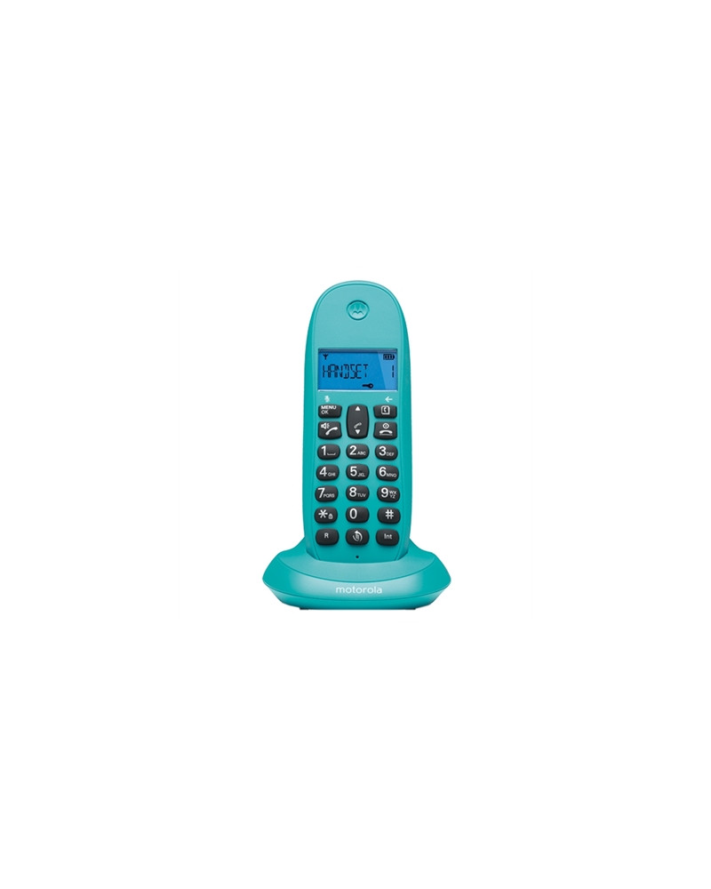 MOTOROLA C1001 LB+ Telefono DECT Turquesa