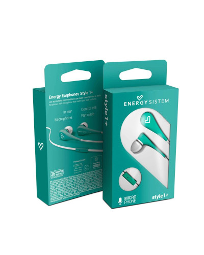 Energy Sistem Auricular Intrauditivo Style 1 Menta