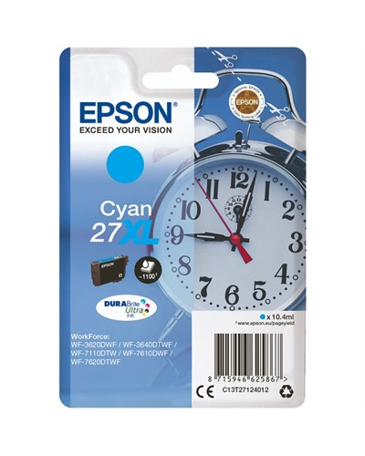 Epson Cartucho T2712XL Cyan
