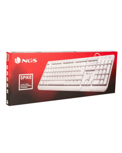 NGS teclado USB SPIKE 12 teclas multimedia