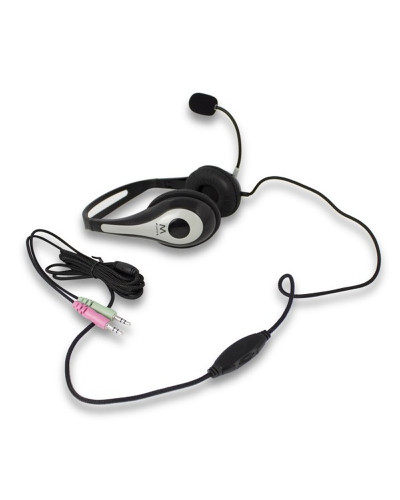 EWENT EW3562 Auriculares + Micrófono Stéreo negro