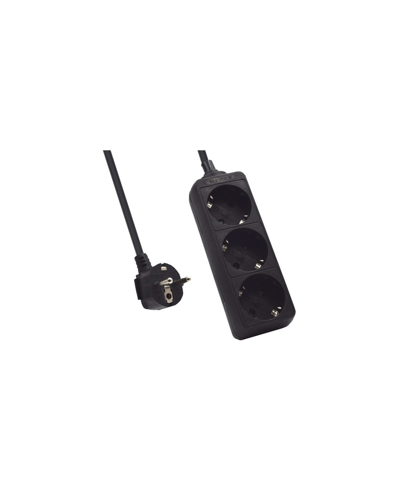 Ewent Ew3959 Regleta 3 tomas Negro