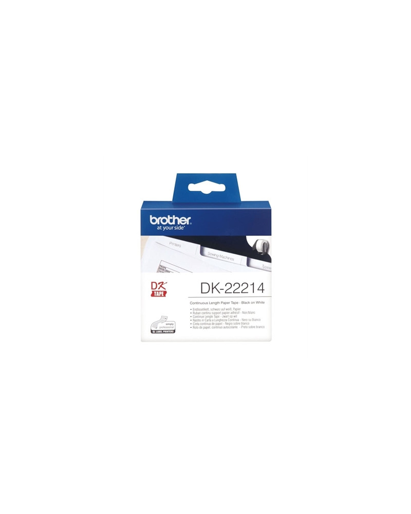 Brother Cinta DK22214 Papel Térmico Continuo 12mm