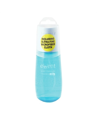 EWENT EW5671  SPRAY DE LIMPIEZA DE 200ml + gamuza