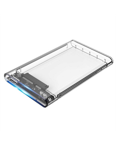 CoolBox Caja HDD 2.5" SCT-2533 USB3.0 Transparente