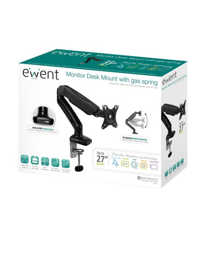 EWENT EW1515 Sop.TV Mesa Gas 1 Moni.27"-34" USB-Mi