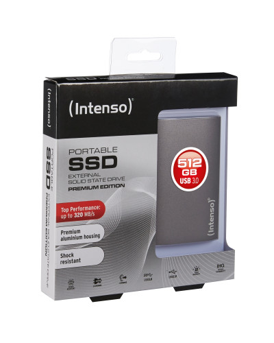 Intenso External SSD 500GB Premium Edition 1.8"