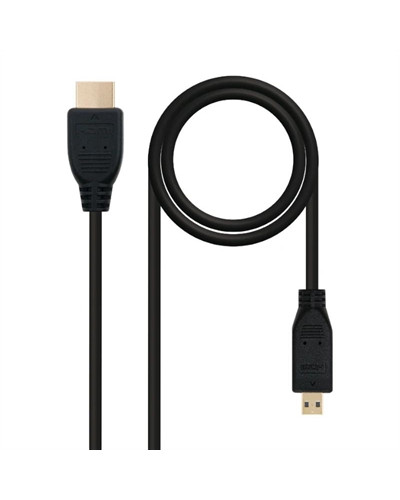 Nanocable Cable Micro HDMI V1.4  A/M 1,8 M