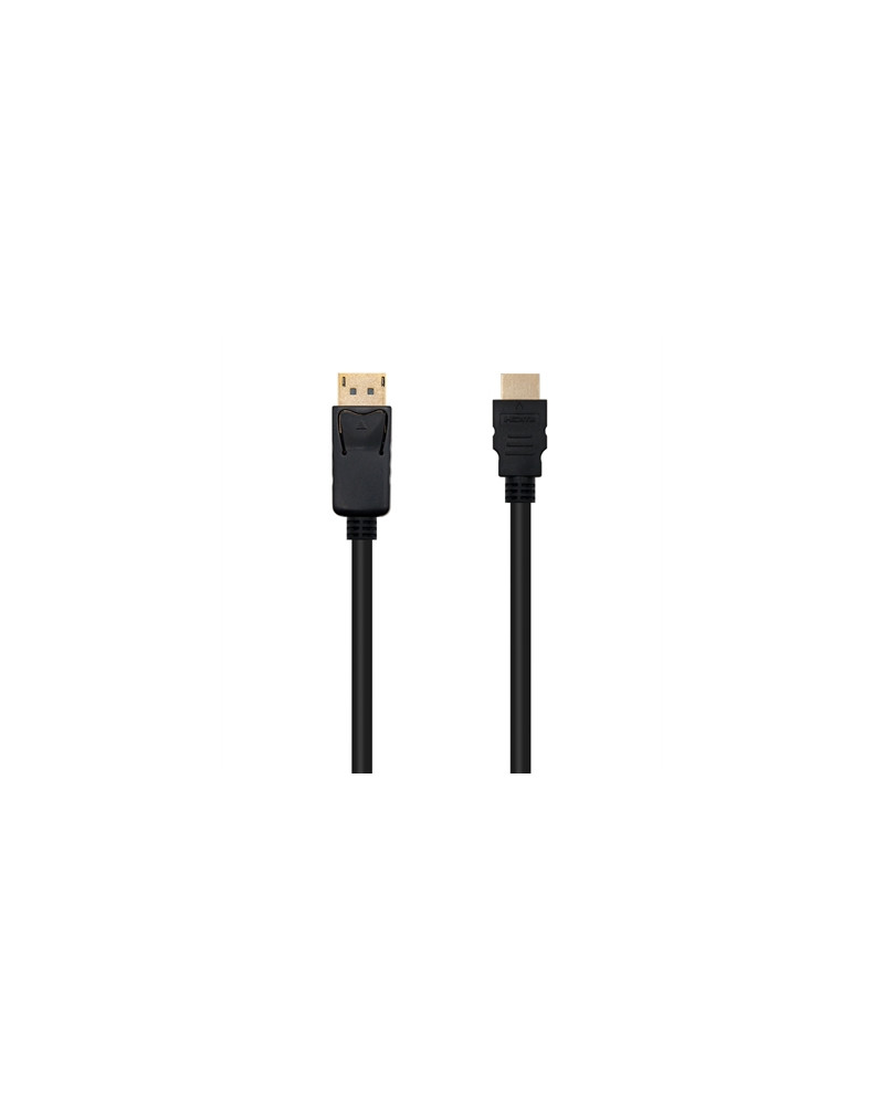 Nanocable Cable Conversor DP a HDMI 2 M Negro