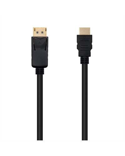 Nanocable Cable Conversor DP a HDMI 3 M Negro