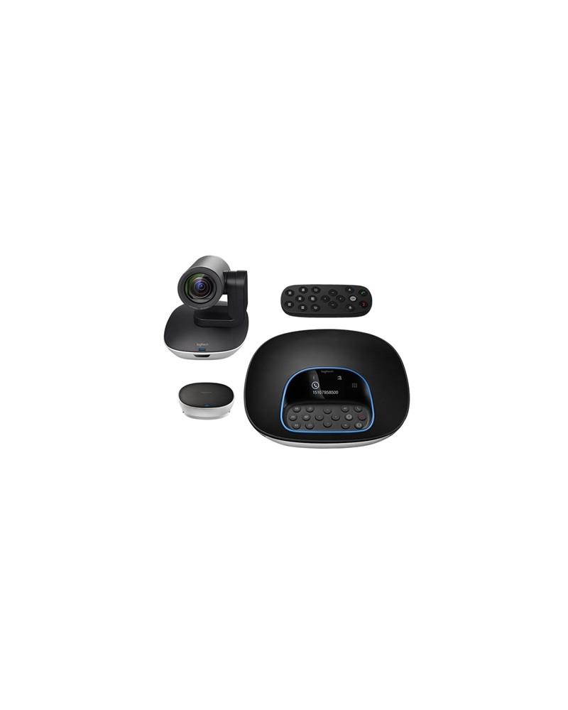 Logitech Equipo videoconf Full HD 4Mic+altavoz