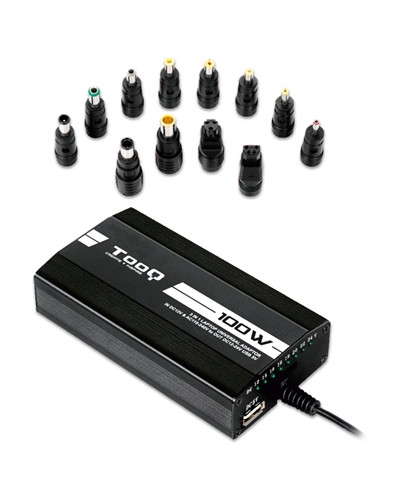 Tooq Cargador portátil 100W 3en1 12 conectores