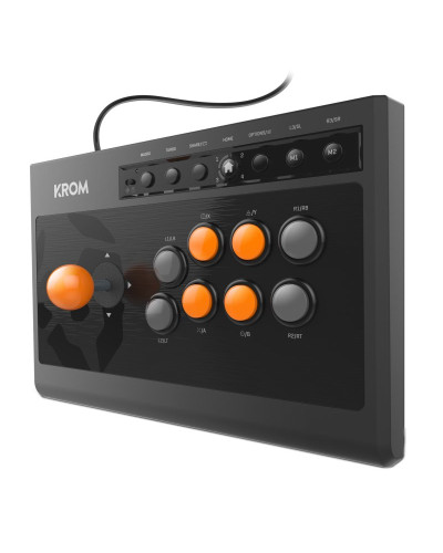 Krom Gamepad Arcade Kumite Multiplataforma
