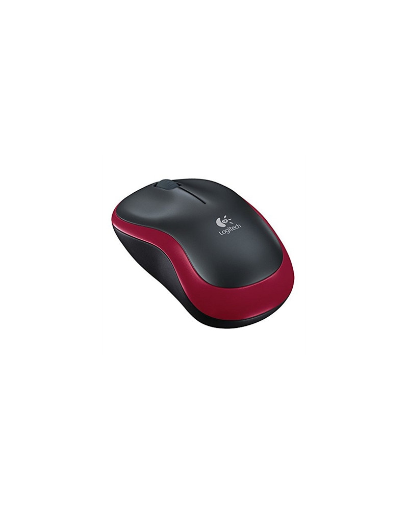 Logitech Ratón Inalámbrico M185 Rojo