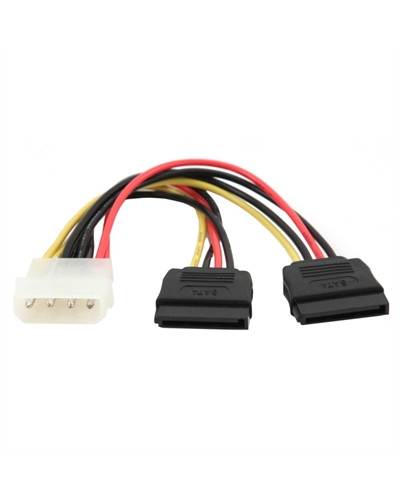 Gembird Cable SATA Alimentación  XHD2 15 Cm