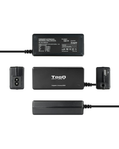 Tooq Cargador portátil 65W 8 Conectores