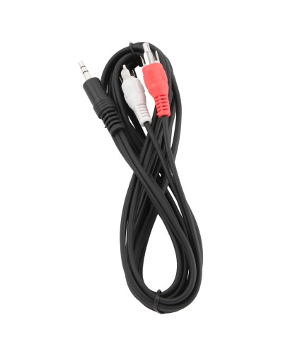 Gembird Cable Audio 3.5mmM a 2 RCAM 2.5 Mts