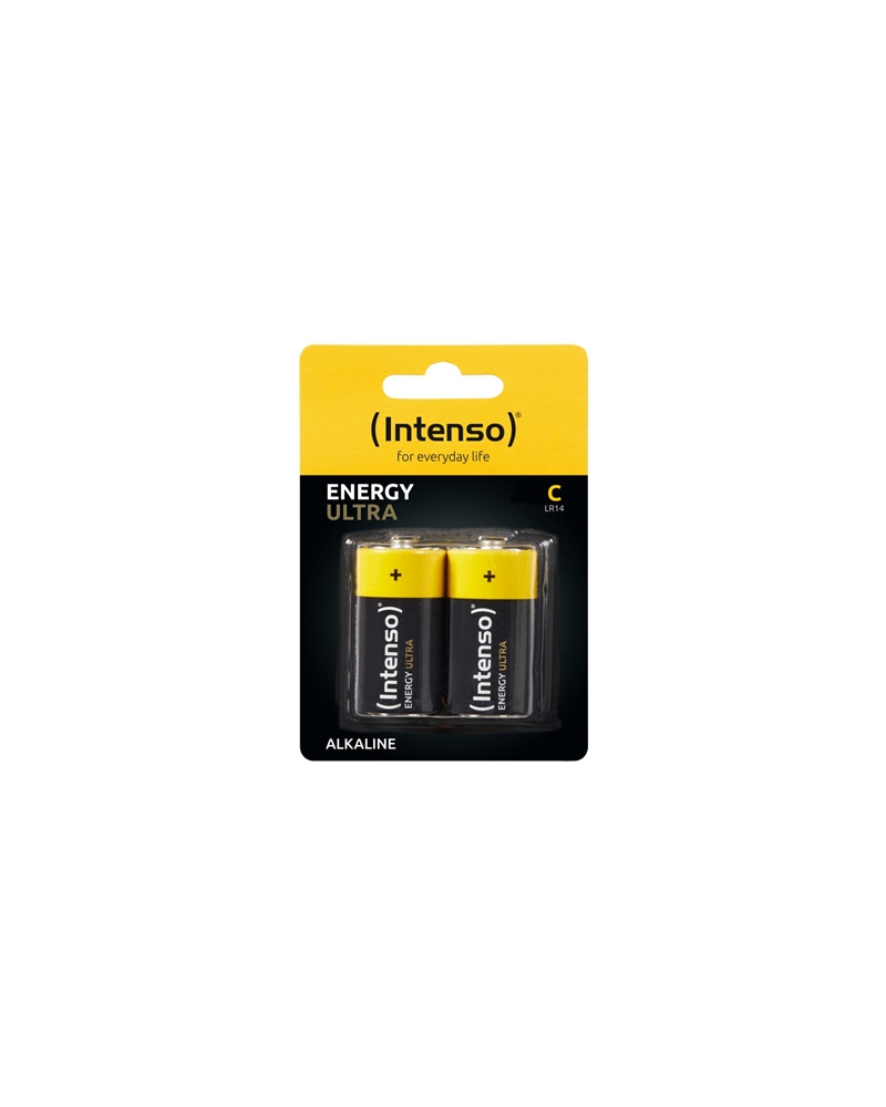 Intenso Pila Alcalina energy ultra CLR14 Pack-2