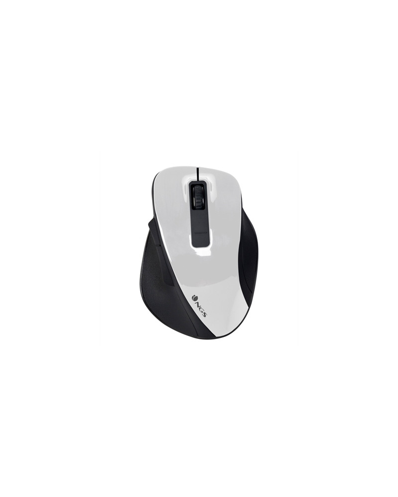 NGS Ratón Inalámbrico 2.4 GHz BOWWHITE 16000DPI Bl