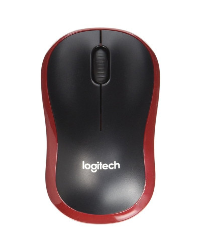 Logitech Ratón Inalámbrico M185 Rojo