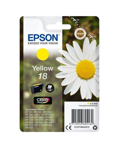 Epson Cartucho T1804 Amarillo