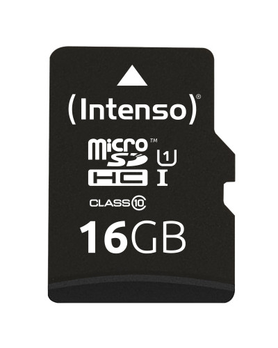 Intenso 3423470 Micro SD UHS-I Premium 16GB c/adap