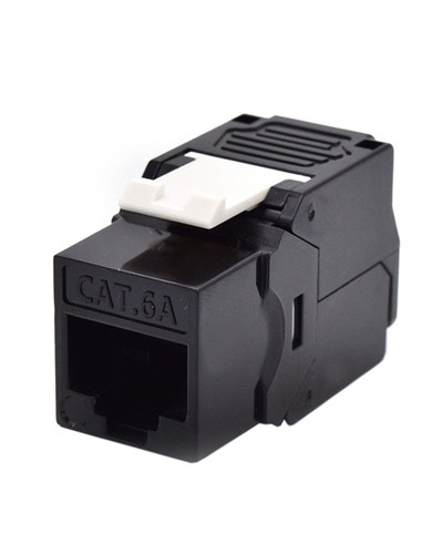 WP Keystone Cat. 6a UTP RJ45/Hembra  Negro
