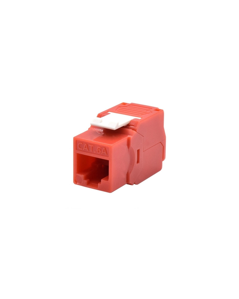 WP Keystone Cat. 6a UTP RJ45/Hembra  Rojo