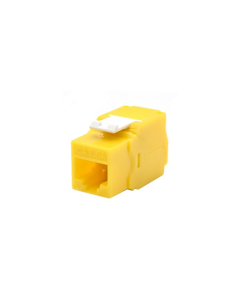 WP Keystone Cat. 6a UTP RJ45/Hembra Amarillo