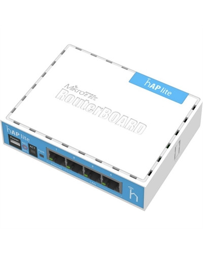 MikroTik RB941-2nD hAP Lite 4x10/100 2.4GHz L4