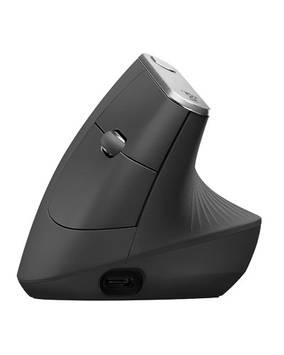 Logitech MX Vertical Ratón ergonómico Negro