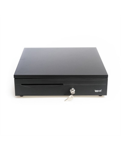 iggual Cajón Portamonedas IRON-30 42cm 5+5 negro