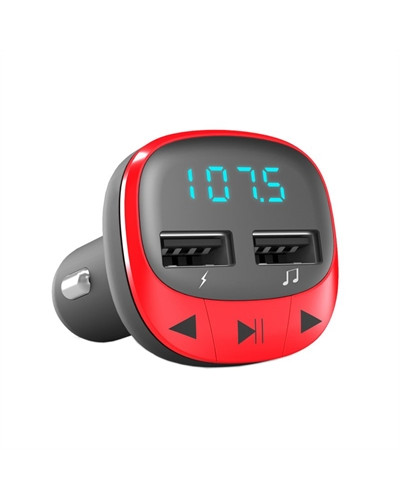 Energy sistem Car Transmitter FM Red microSD,MP3