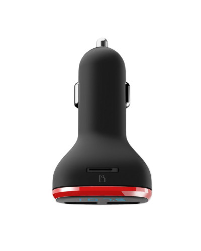 Energy sistem Car Transmitter FM Red microSD,MP3