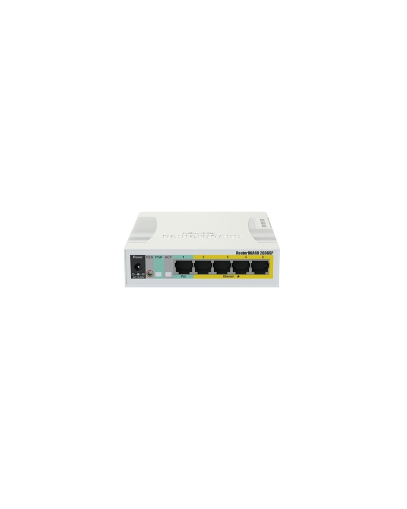 MikroTik CSS106-1G-4P-1S RB260GSP Switch 5xGB 1xSF