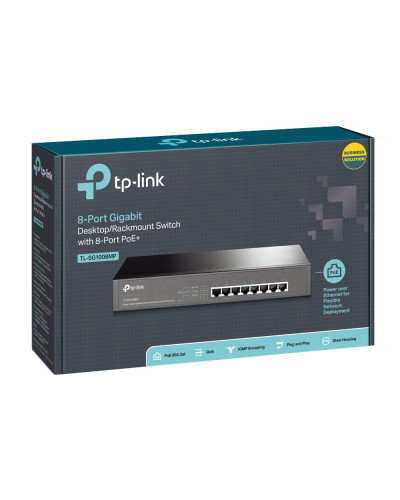 TP-LINK TL-SG1008MP Switch 8xGB PoE+