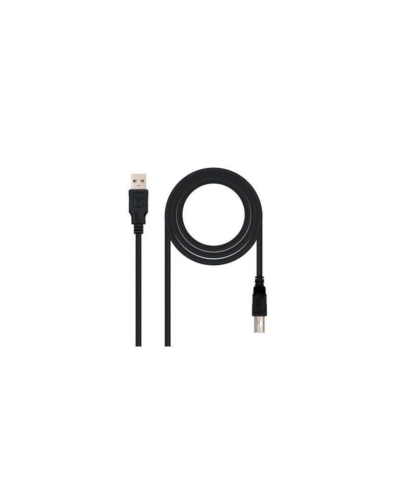 Nanocable Cable USB 2.0 Impresora Tipo A/M-B/M 1 M