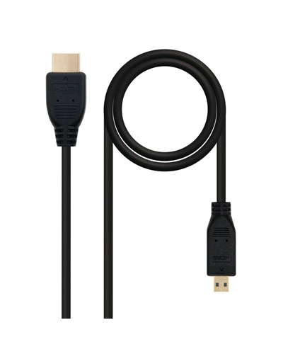 Nanocable Cable Micro HDMI 1.4  A/M-D/M 0.8 M