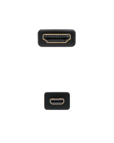 Nanocable Cable Micro HDMI 1.4  A/M-D/M 0.8 M