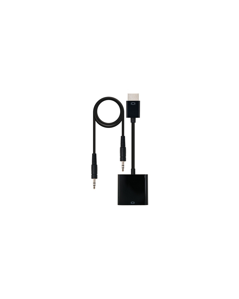 Nanocable Conversor HDMI/SVGA+AUDIO HDMI/M-SVGA/H