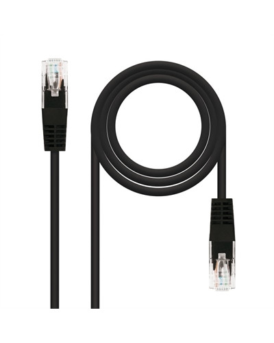Nanocable Latiguillo Categoria 5E UTP 5 M Negro