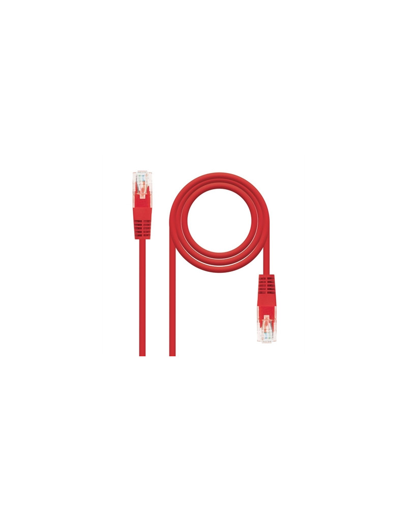 Nanocable Latiguillo Cat. 6UTP 2 M Rojo