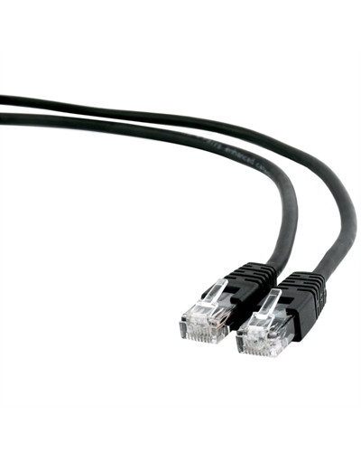 Gembird Latiguillo Cat.6 UTP 1 M Negro