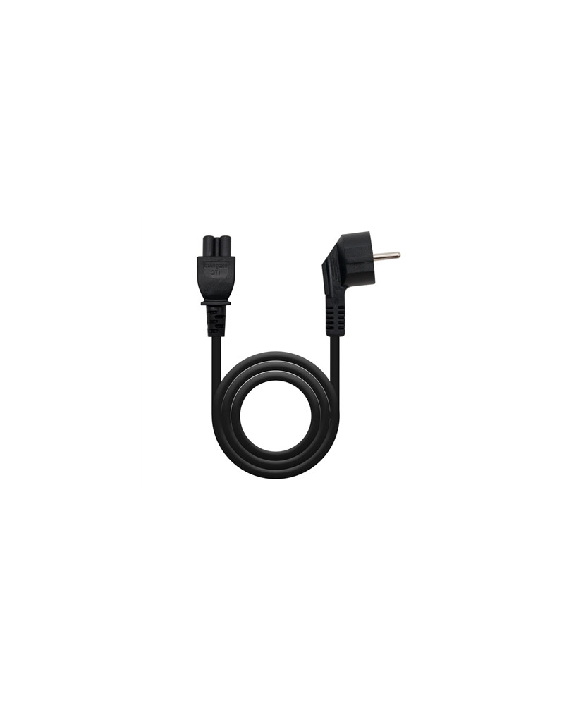 Nanocable Cable Alim. trébol, CEE7 /M-C5/H, 1.5m