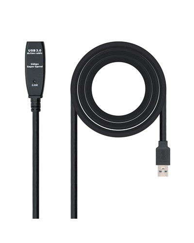 Nanocable Cable USB 3.0 Prolong. Amplificador 5 m