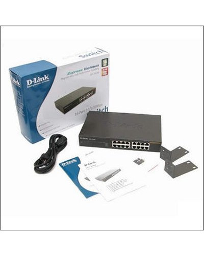 D-Link DES-1016D Switch 16x10/100Mbps