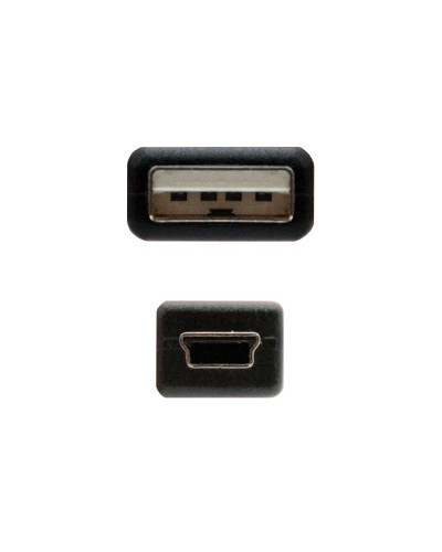 Nanocable Cable USB 2.0 Tipo A/M-Mini USB 5PIN/M1M