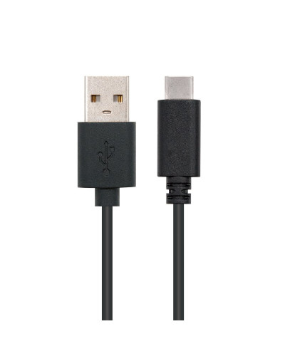 Nanocable Cable USB 2.0 3A Tipo USB-C/M-A/M 1 M