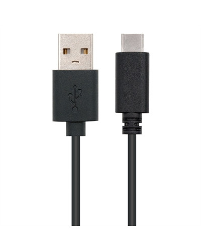 Nanocable Cable USB 2.0 3A Tipo USB-C/M-A/M 2 M